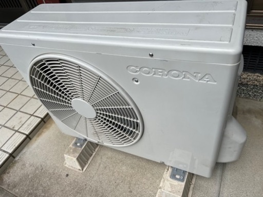 CORONA ルームエアコン　2019年製　CSH-N2219R 6畳用　室内機クリーニング済み