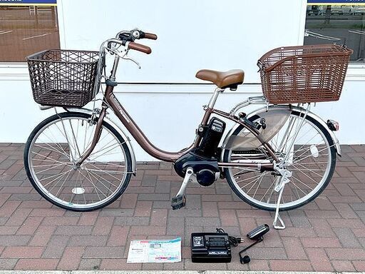 北海道 千歳市/恵庭市 Panasonic/パナソニック 電動アシスト自転車 ViVi L チョコブラウン [24インチ /3段変速] BE-ELLU432T