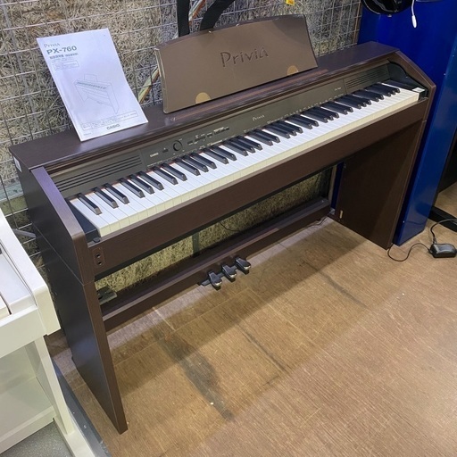 【程度良好】 ★ CASIO カシオ Privia 電子ピアノ PX-760 2015年製