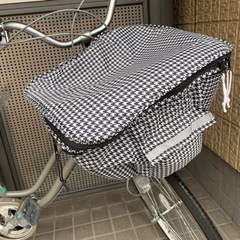 昨年11月購入チャイルドシート付自転車