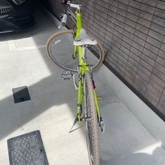 自転車　クロスバイク　ギア付き