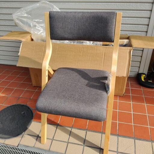 【未使用品】ベルメゾン ダイニングチェアー 2脚セット オールブラック 未使用品 椅子 ダイニングチェア 2脚 未使用品】ベルメゾン ダイニング