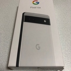 代理出品　新品未使用　Google pixel 6a 白