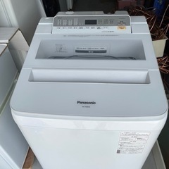 愛知近郊配送無料 Panasonic 8kg洗濯機 NA-FA80H6 2019年製