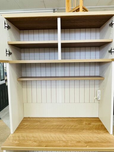 タカシン家具工業 カントリー調2面レンジボード ✨定価￥48,700  