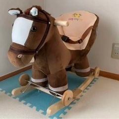 【決まりました】木馬 ロッキングホース 馬 おもちゃ