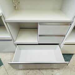 🤎NAFCO(ナフコ) 2面レンジボード 🔶定価￥88,800🔶 人気のホワイト ソフトクロージング 🤎104