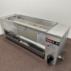 リンナイ　Rinnai　業務用　串焼き機　ガスグリラー　下火式　　都市ガス　２０２１年製　RGK-61D