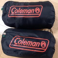 Coleman　寝袋　シェラフ　スリーピングバック　２つセット