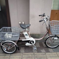 Panasonic 電動アシスト三輪車 カロヤカ ライフ 新品バッテリー