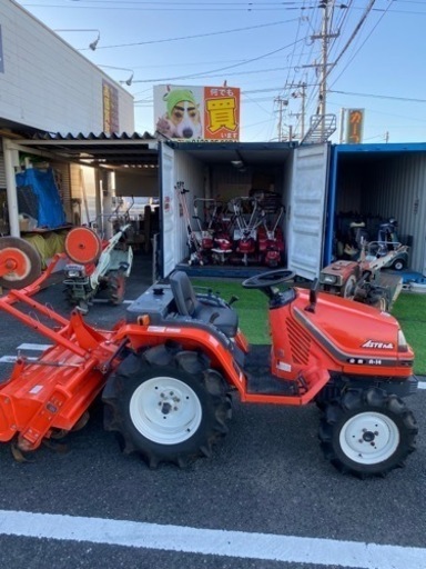 【農機具】クボタトラクター14馬力　A-14【耕運機/農機具 地域最大買取アールワン田川】
