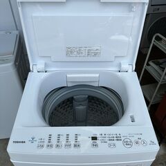 動作保証あり】TOSHIBA 東芝 2021年 AW-7DH1 7.0kg 全自動洗濯機 