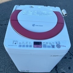 🌸全自動電気洗濯機7キロ✓設置込み㊗️保証あり🚘配達
