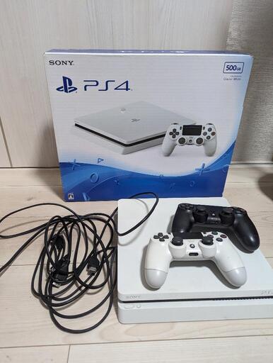 ※価格下げました※【純正ワイヤレスコントローラー×2付】PS4本体