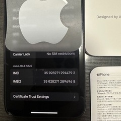 iPhone13pro 256GB simフリー　美品　残債なし