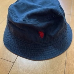 U.S.POLO ASSN. 紺色　ハット　帽子