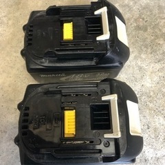 マキタ純正バッテリー18V  2個セット　電動工具makita