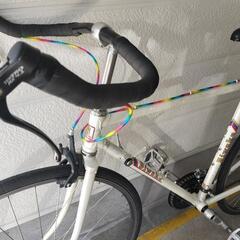 新品部品多数★ロードバイク☆ biwako★ブルホーンハンドル ★手渡し限定