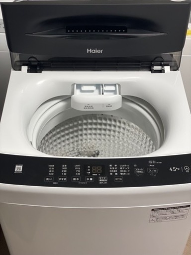 送料・設置込み　洗濯機　4.5kg Haier 2022年