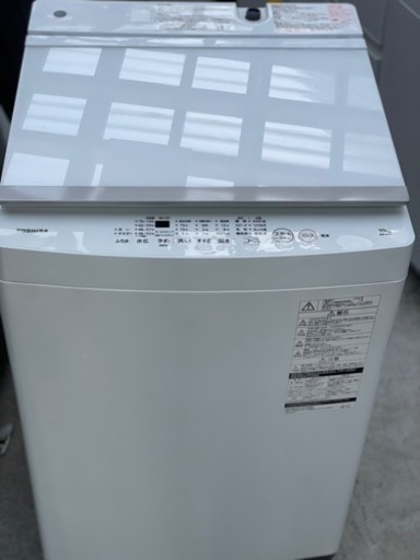 送料・設置込み　洗濯機　10kg TOSHIBA 2020年