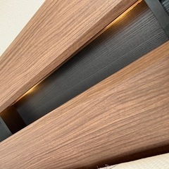 ニトリ　ダブルベッド&マットレスセット