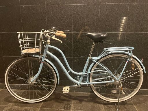 ★店頭にて試乗可★ J7834　シティサイクル　Lilac　ライラック　クリーム　26インチ　オートライト　簡易クリーニング済　【リユースのサカイ柏店】　 中古自転車 　流山市 中古自転車 松戸市 中古自転車 我孫子市 中古自転車 船橋市 中古自転車 守谷市 中古自転車 取手市 中古自転車 ☆店頭にて試乗可☆ J7834 シティサイクル Lilac ライラック クリーム