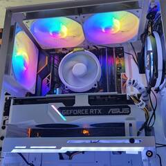 白いゲーミングPC / Ryzen5-3600 / RTX2060super 新品多数 白いゲーミングPC / Ryzen5-3600 / RTX2060super 新品多数