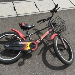 男の子用　18インチ中古自転車