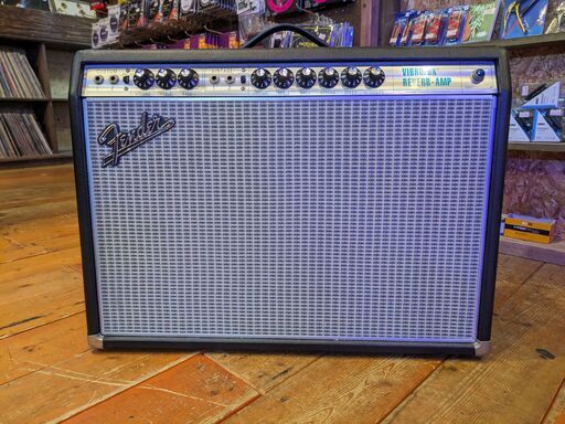 ⑤ 函館・北斗市近郊 直接取引限定 Fender フェンダー 68 custom VIBROLUX REVERB AMP アンプ 楽器