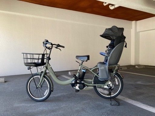【ほぼ新品】電動子乗せ自転車　ギュット・クルームR・DX「BE-FRD032」20インチ