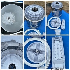 お薦め品‼️分解洗浄済み‼️シャープ洗濯機6kg ES-GE6D-T 2020年