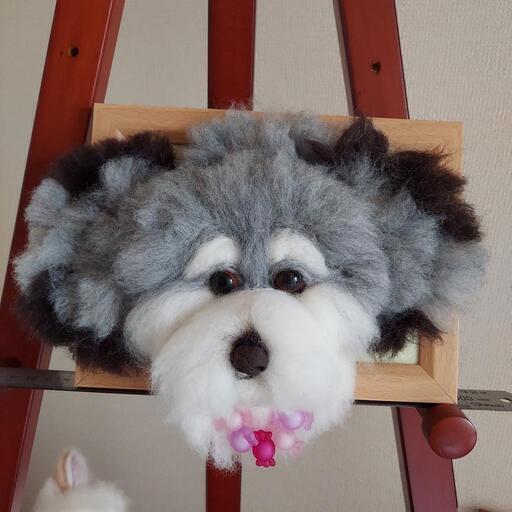 羊毛フェルトでワンちゃんお作りします。