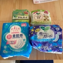 生理用ナプキン。