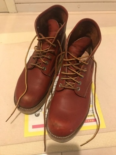 【メンズ】RED WING CLASSIC ROUND 8166 レッドウィング 25cm