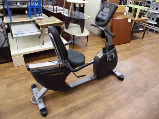 リカンベントバイク HORIZON COMFORT408 エアロバイク 健康器具 運動器具 コンフォート408 ホライズン 室内 札幌 厚別店