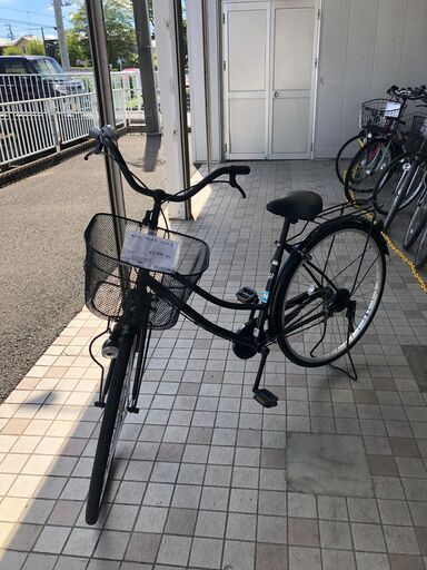 ★ジモティ割あり★  軽快車 27インチ 黒 クリーニング済み SJ3191