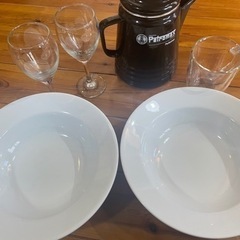 perkomax未使用　お皿　ワイングラス　カップ
