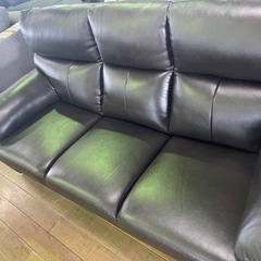 本革ソファー！幅190cm！上代176,000円ヲ49800円