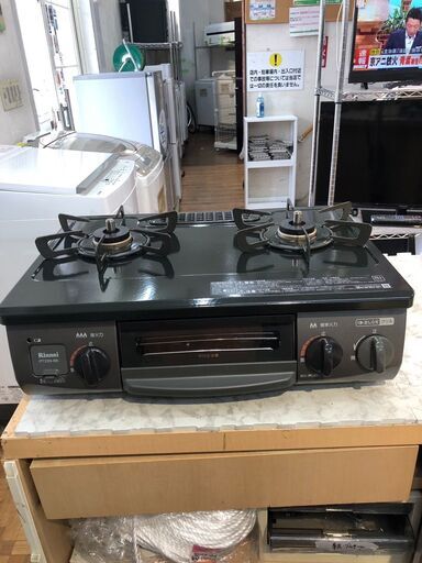 ガスコンロ 都市ガス リンナイ RT34NJH 2022年 キッチン家電 調理器具 【安心の3ヶ月保証】自社配送時代引き可※現金、クレジット、スマホ決済対応※