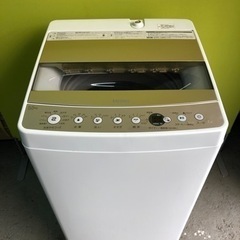 【ネット決済・配送可】洗濯機　5.5k  ハイアール　2019年...