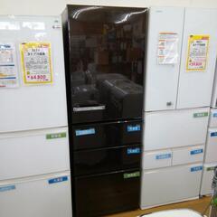 アクア 375L 4ドア冷蔵庫 2018年製 グロスブラウン AQR-SV38H 