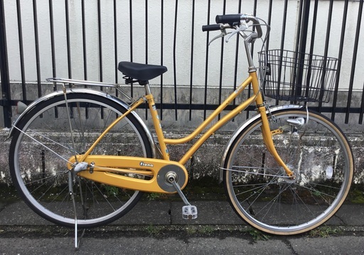 ＜整備・良品＞シティサイクル・27インチ自転車・内装3段変速・サドル新品・ 鍵付き・お掃除済みです♪