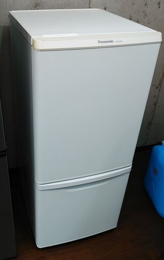 3か月間保証☆配達有り！15000円(税別）パナソニック 2ドア冷蔵庫 138L 2019年製
