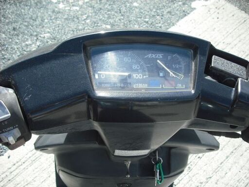 念の為確認用 YAMAHA AXIS 90 アクシス 90 (3VR) ガンメタ・自賠責保険付き 中古