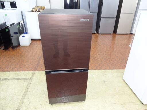 見事な創造力 ID 364936　冷蔵庫2ドア　134L　ハイセンス　２０２０年製　HR-G13B-BR 冷蔵庫