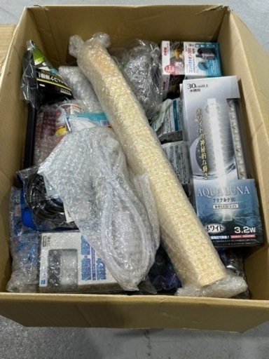 アクアポニックス キット アクアスプラウトSV さかな畑 照明セット 水槽 未使用品
