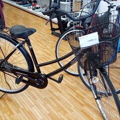 ☆ジモティ割あり☆ 軽快車 27インチ 黒 クリーニング済み TJ2195