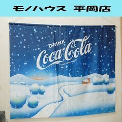 CocaCola 大型タペストリー 118×100cm 片面 壁...