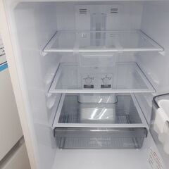  【ドリーム川西店御来店限定】 三菱 2ドア冷蔵庫 MR-P15EF-KW 146L（46L/100L) 21年製 動作確認／クリーニング済み 【2002211255601403】 