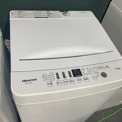 Hisense  全自動洗濯機　2019年製　分解洗浄済